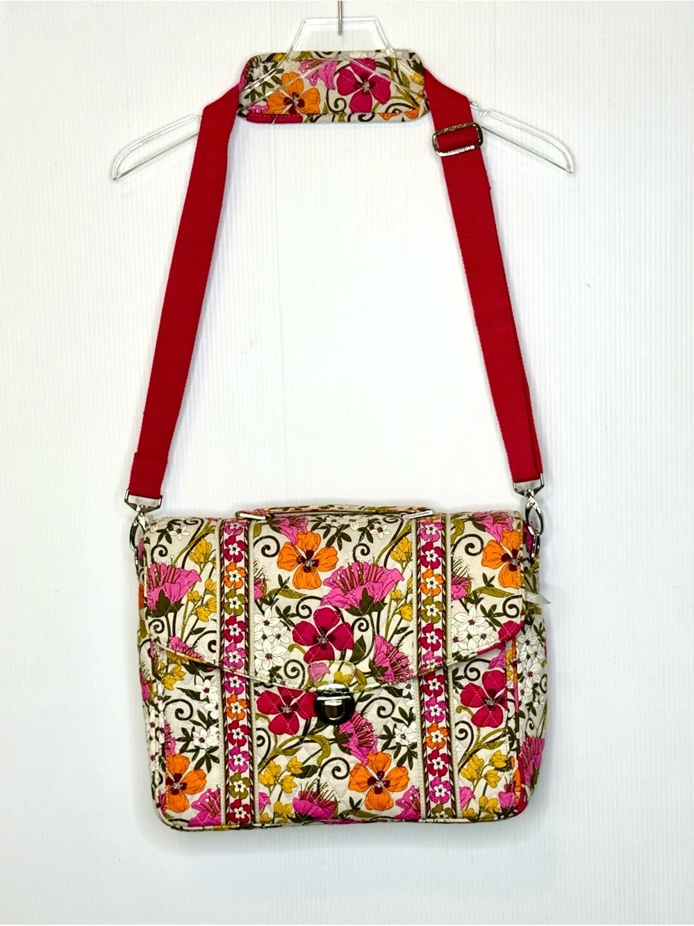 Vera Bradley Tea Garden Messenger Bag
